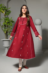 RED WOOD(Embroidered Frock)