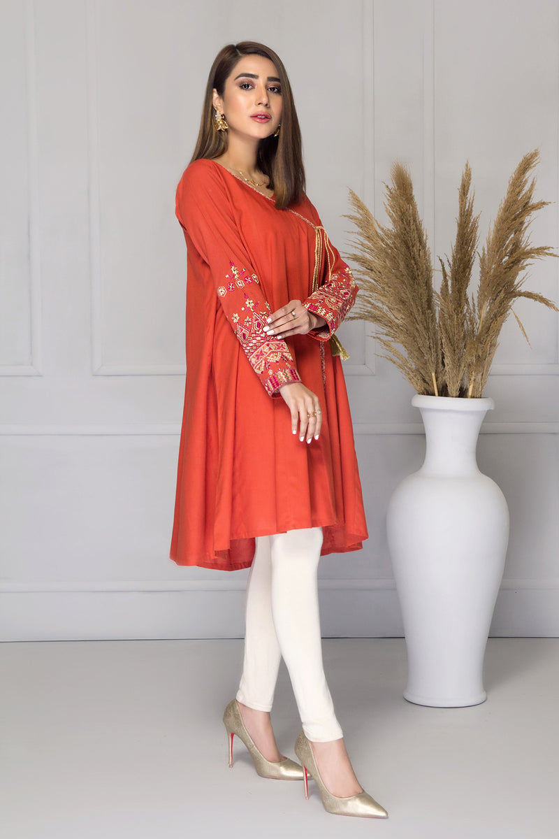 CARNELIAN(Embroidered Frock)