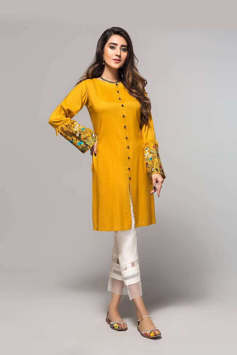 GORGEOUS GARDENIA(Embroidered Kurta)