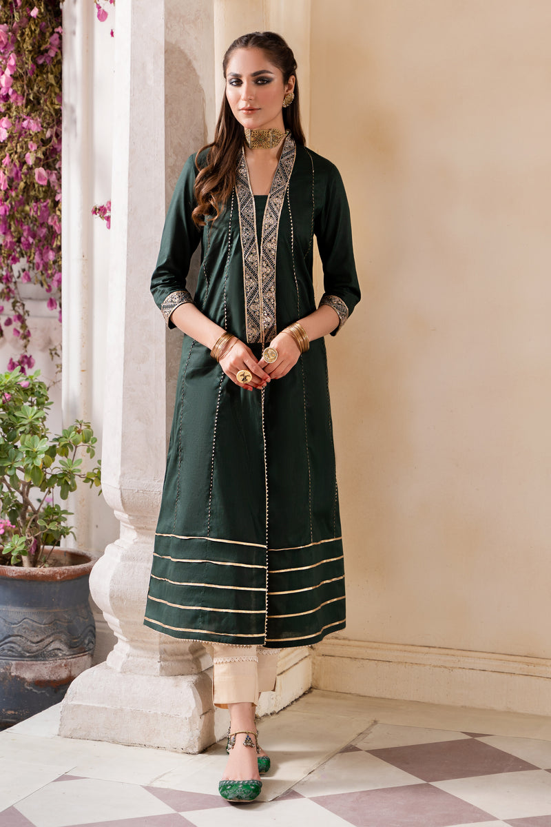Aafreen(Embroidered Frock)