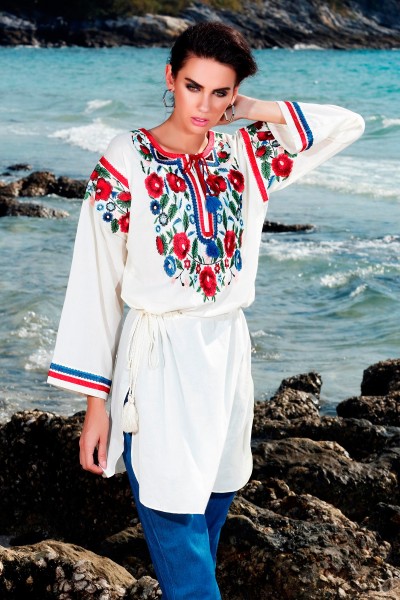 Embroidered Top