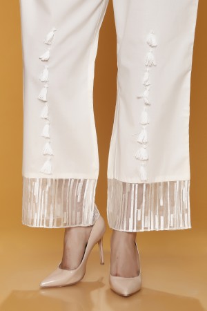Embroidered Trouser
